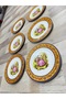 Esterhomedecor 6-Piece Porcelain Cake Plate Set - 6