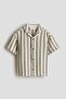 Textured resort shirt