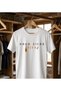 Unisex White Air Is Warm Slightly Printed Fun Graphic T-Shirt