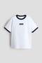 Motif-detail T-shirt - 4