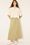 High Waist Piece Skirt - 2