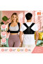Upright Posture Corset Shoulder, Back and Waist Supporter Anti-Hunchback Adjustable Unisex for Women and Men - 3