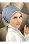 Crystal Stone Evening Dress Shawl Bonnet - 5