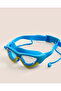 Blue Swimming Goggles With Fog-Proof Lenses And Earplugs - 2