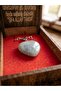 Labradorite Stone Natural Stone Heart Model Necklace with Wooden Box - 2
