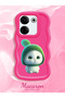 Tecno Camon 20 Compatible Case Camera Protector Red Silicone Couple Phone Case Cute Pattern - 2