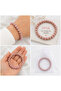 Lava Stone Pink Natural Stone Bracelet 8 mm