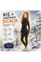 |   Teenage Girls School Thermal Suit Winter Cotton (Black) - 7