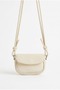 Women's Beige Color Stylish Design Mini Hand and Shoulder Bag - 5