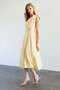 Modai̇lgi̇ Bowknot Shoulder Flared Skirt Sleeveless Dress 60146 - 4