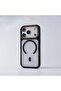 iPhone 17 Pro Silicone Phone Case with Camera Protection and Magnetic Ring, Premium TPU Bumper with Microfiber Lining, Shockproof Anti-Scratch Cover (Black) - 4