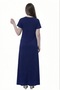 Women's Color-Block Leopard Print Homewear Dress - 3