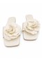 Women's Rose-Detailed Casual Travel Slippers, Stylish and Lightweight - 2