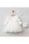 Baby Girl Mevlüt Set Laced 4-Piece Sakura - 2