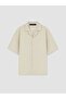 Southblue Beige Relax Fit Linen Blend Men's Shirt - 4