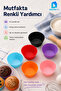6-Piece Colorful Silicone Muffin Mold Cupcake Cake Mold Flexible Reusable Muffin Cup - 5