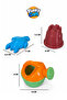 Large Size Figured Sand Bucket Beach Toy Set – Bucket, Shovel, Rake, Castle Mold, and Figured Sea Sand Toy - 4