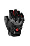 Mc29D Red Half Gloves - 2