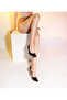 Ece's Women's 5 Denier Shiny Polka Dot Pantyhose Aurora 8487 - 2