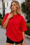 Unisex Oversize Basic T-Shirt Women's Adult T-Shirt Basic T-Shirt Crew Neck Plain Short Sleeve Summer Combed Cotton T-Shirt - 2