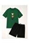 Summer Collection New Arrival T-Shirt & Shorts Set Printed Pattern Lightweight & Cool Fabric for All-Day Comfort