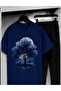 Summer Collection New Arrival T-Shirt & Shorts Set Printed Pattern Lightweight & Cool Fabric for All-Day Comfort