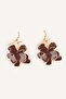 Women's Flower Shaped Earrings H9955Axns