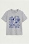 Boys/Girls Sea-Themed Printed T-Shirt - 2
