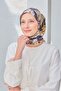 Velora Scarf Watercolor Flower Milky Coffee - 2