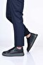 Laceless Elastic Eva Sole Genuine Leather Sneaker 174-1982 Men's Shoes - 3