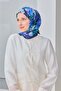 Velora Scarf Watercolor Flower Purple