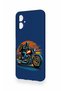 Omix X5 Compatible Moto Rider Patterned Silicone Case - 4