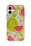 iPhone 16 Plus Compatible Printed Transparent Phone Case |   Collection: Pastelbloom Soft Series