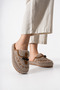 Cozy Button Plush House Slippers Non-Slip Sole Winter Women's House Slippers Dowry Slippers Stc1319 - 2