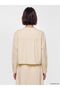 Lcw Modest Beige Modal Blend Striped Women's Shirt - 4