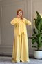 6612 - Stylish, Comfortable, Soft, Special Wanda Viscose Fabric, Diagonal Cut, Tunic Women's Set - 2
