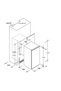 122cm Height Built-In Upright Refrigerator, 205 Litres, Single Door, Model CIO225E-19 White Fridge-Freezer Combination No Frost - 3