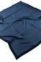 Double-Sided Plain Cotton Silk Scarf Ls2200 06-Navy Blue-Blue - 4