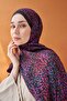 Riva Shawl Tencel Secret Garden Black - 3