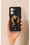 Vivo Y16 Compatible Egyptian Cat God Patterned Silicone Case
