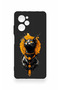 Poco X5 Pro Compatible Egyptian Cat God Patterned Silicone Case - 2