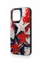 iPhone 15 Pro Max Compatible Star Flag Pattern Silicone Case - 4