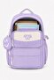 4-Piece Satin Fabric Waterproof Primary School Bag Set with Lunch Bag, Pen Holder and Accessory Bag - 3
