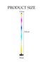 Corner Floor Lamp with Remote & App Control, RGB Floor Lamp for living Room, Bedroom, Outdoor - 2