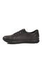 Black Genuine Leather Orthopedic Women's Casual Shoes 635 Z - 4