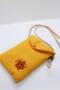 Orange Phone Bag with Strap - 3
