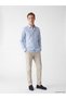 Vizyon New Season Regular Fit Striped Gabardine Men's Shirt - 2