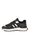 Black and White Mesh Men's Sports Shoes - 4