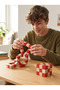Wooden Snake Cube Intelligence Game - Stress Relief Geometric Mind Cube - 2
