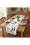 Ruffled 100% Cotton Runner - 40 X 100 - 2